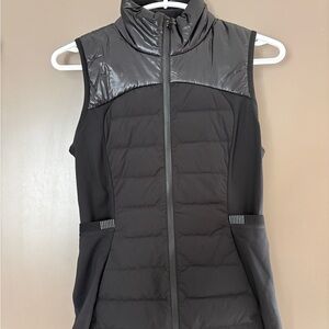 Lululemon Athletica Black Puffer Vest